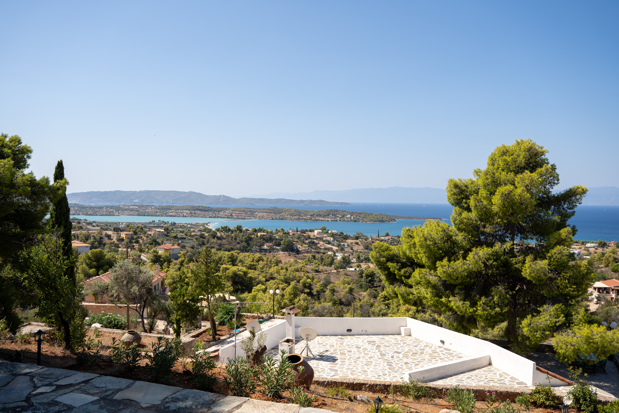View from the Tophill House