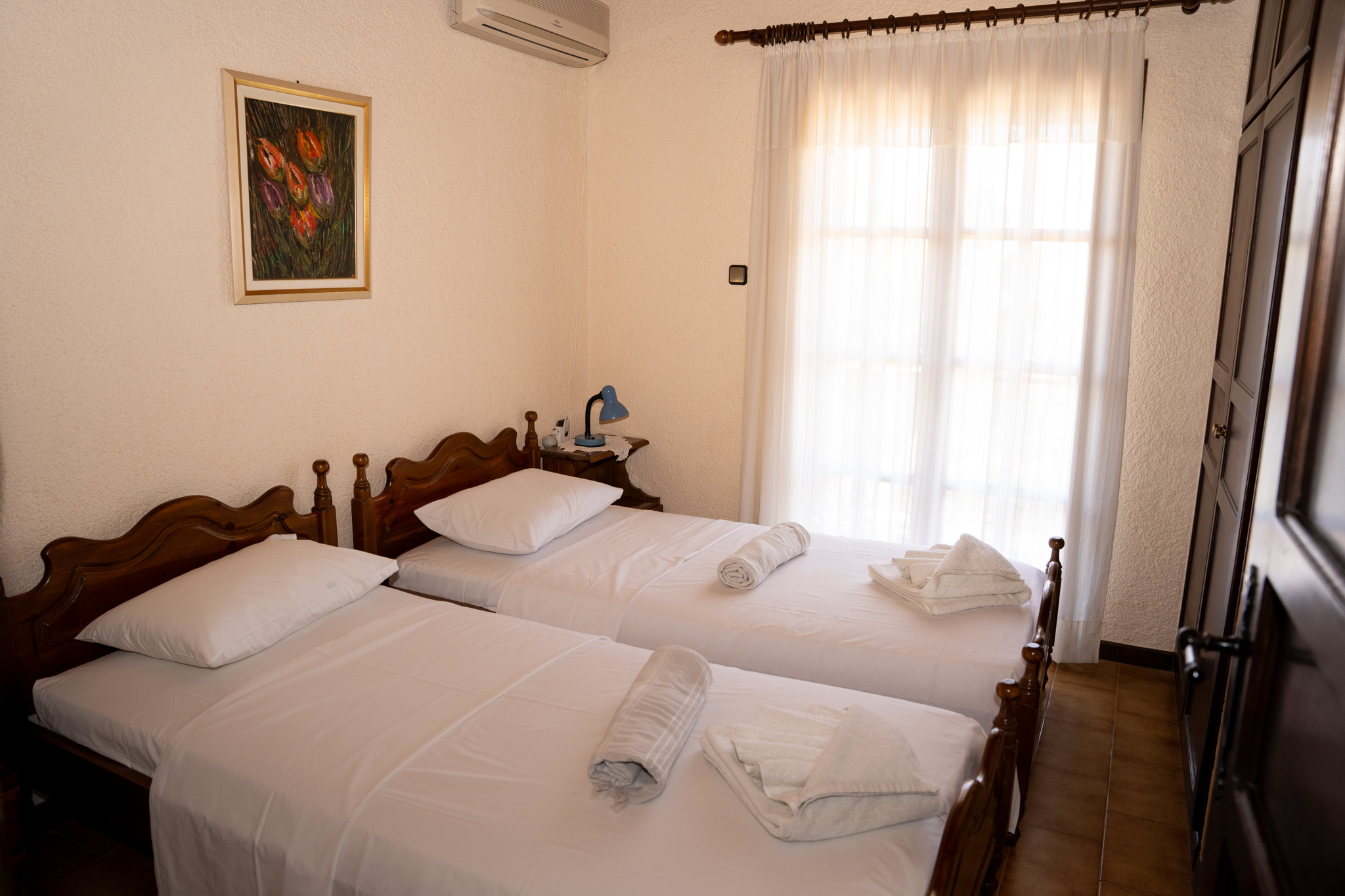 First bedroom in the Tophill House